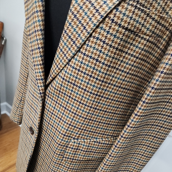 Classic Evan‎ Picone Petites Plaid Wool Blazer  Size 6